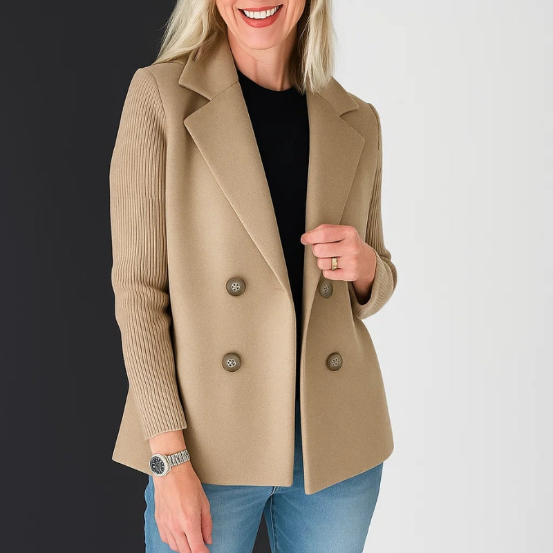Blazer de punto para mujer