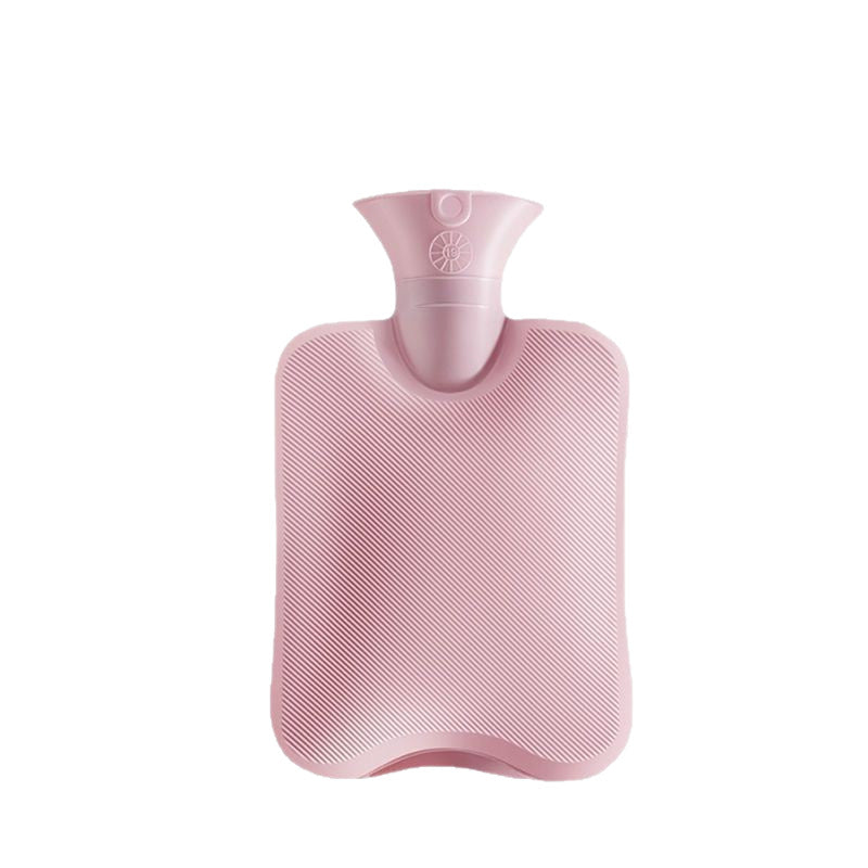 Bolsa de agua caliente con funda de felpa opcional, 500–2000 ml