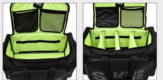 Bolsa de Viaje Resistente al Agua con Múltiples Compartimentos para Zapatillas y Equipaje