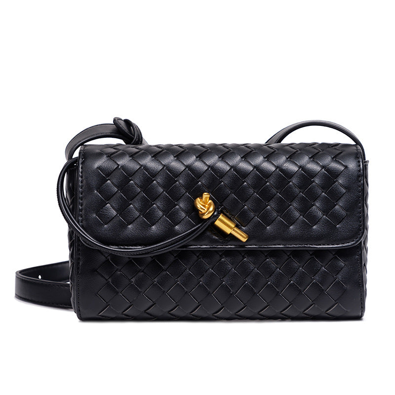 Bolso clutch bandolera trenzado