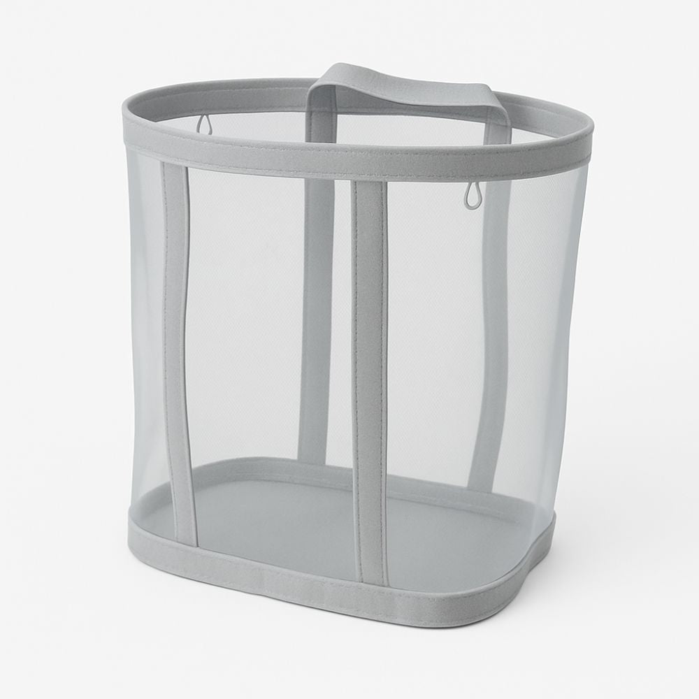 Cesta de Ropa Plegable de Malla