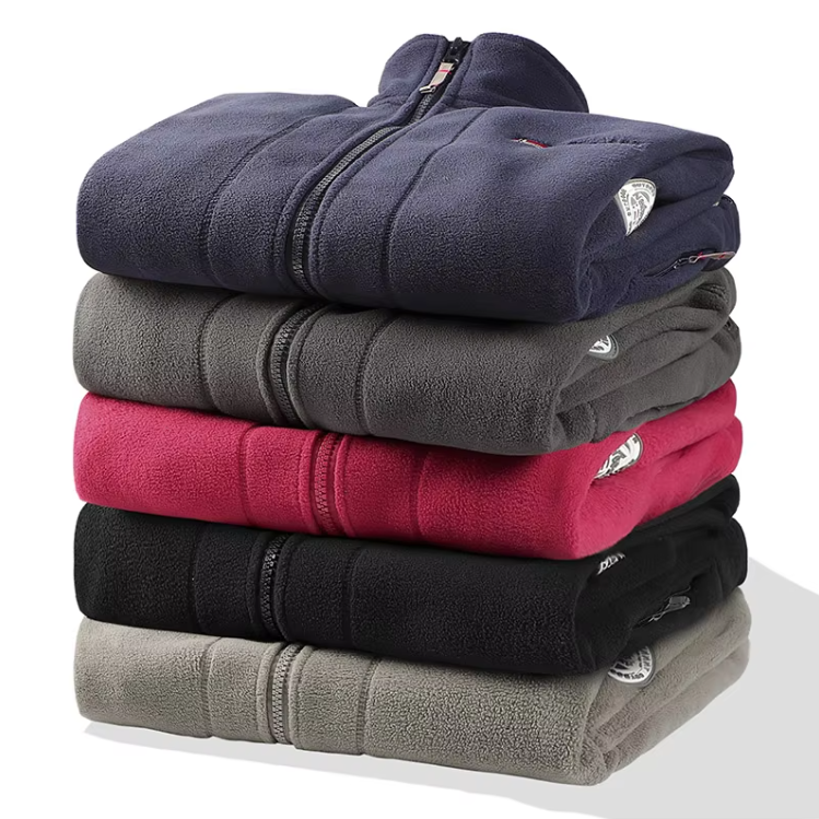Chaqueta de forro polar gruesa para hombre – Cálida y resistente