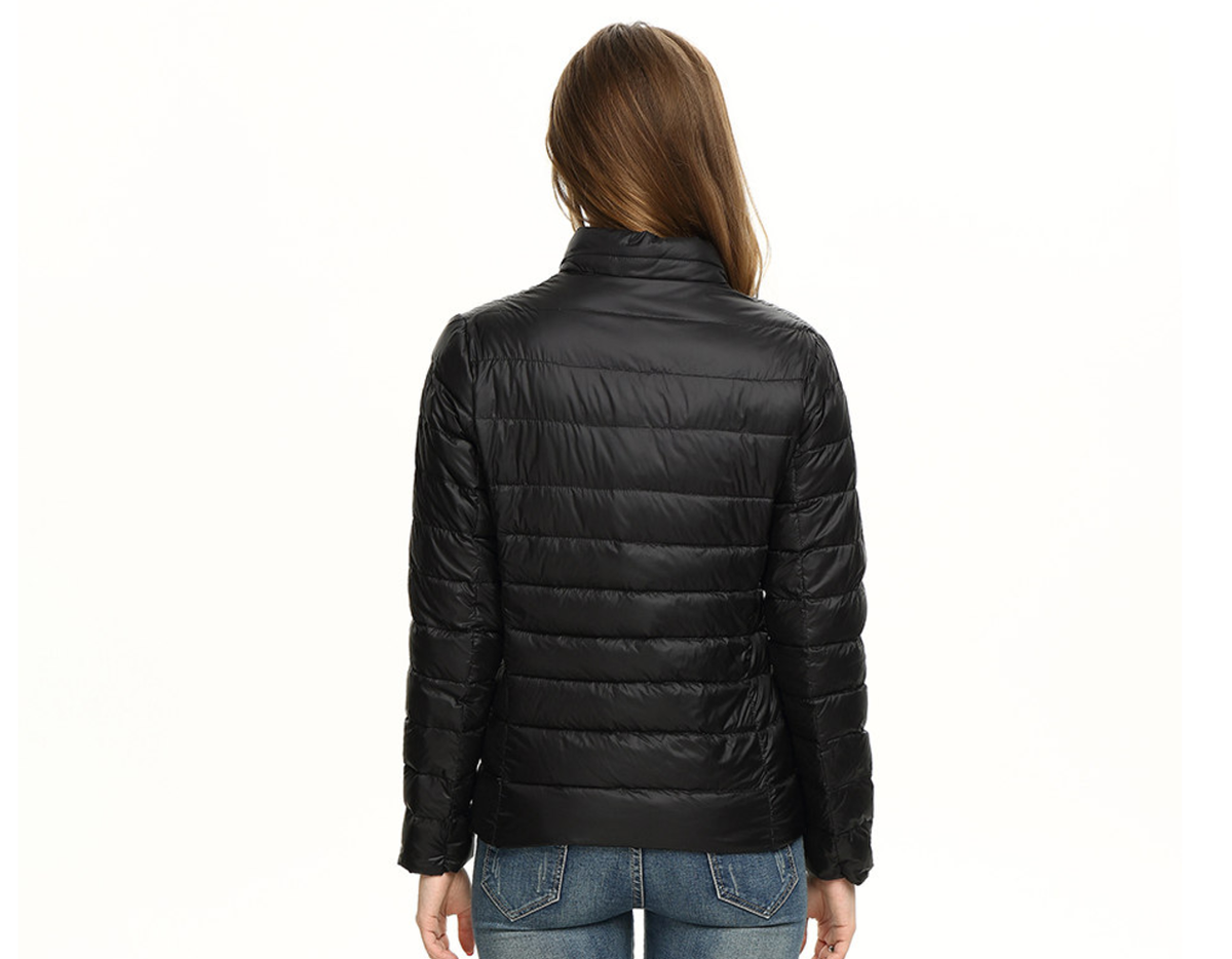 Chaqueta de plumas ultraligera para mujer