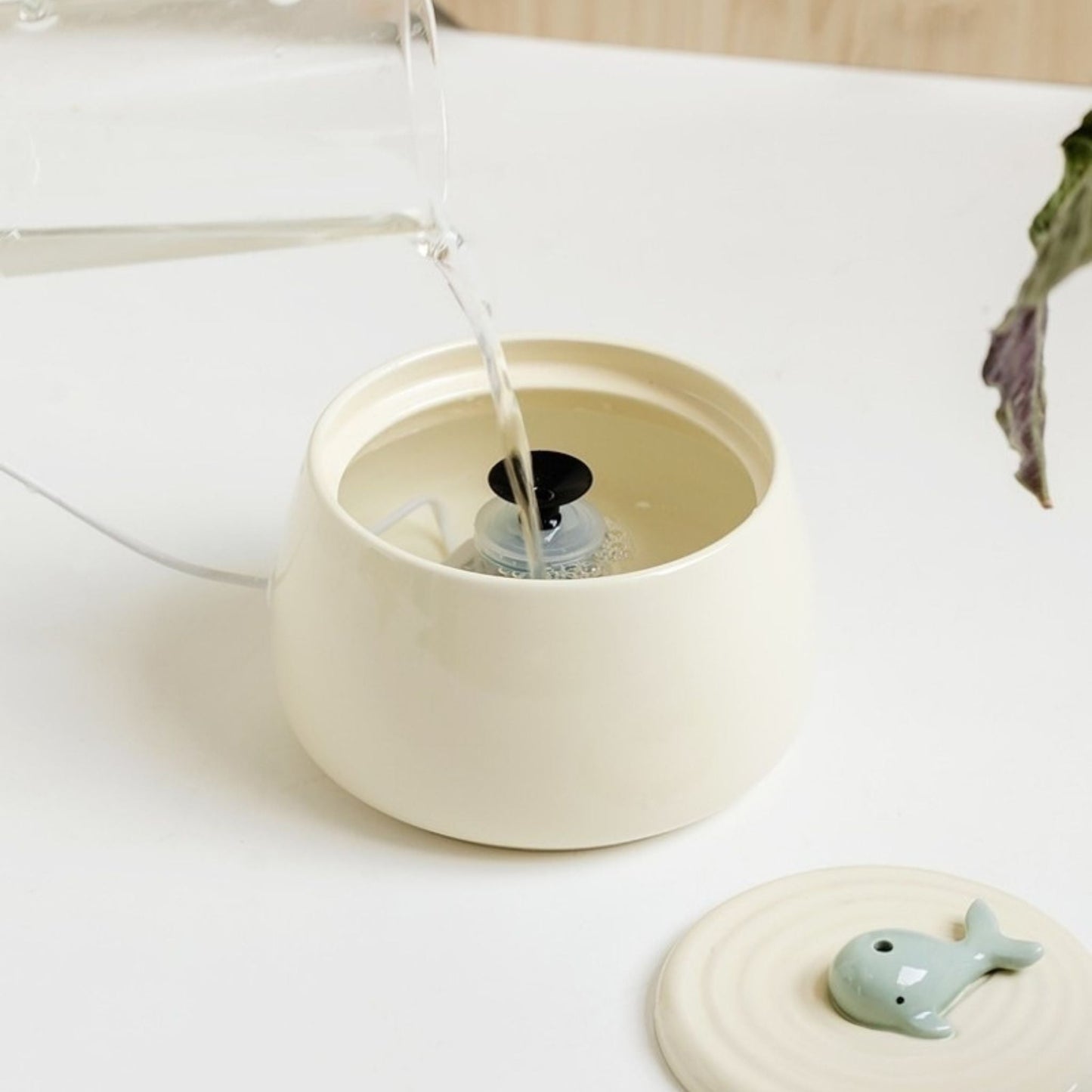 FUENTE DE AGUA DE CERÁMICA PARA GATOS | AquaCeramic