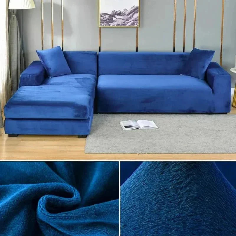 Funda de sofá elástica y lujosa para cualquier salón