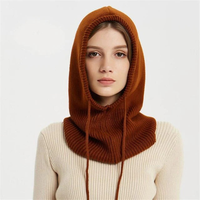 Gorro de Cachemira Suave Tejido para Invierno y Climas Fríos