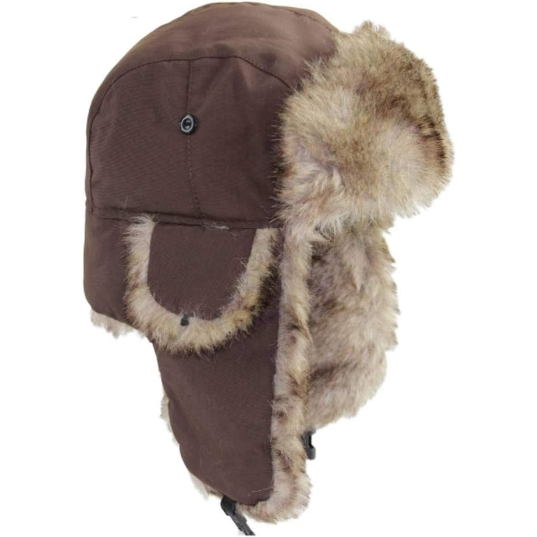 Gorro de Invierno Trapper con Forro de Piel - Sasha