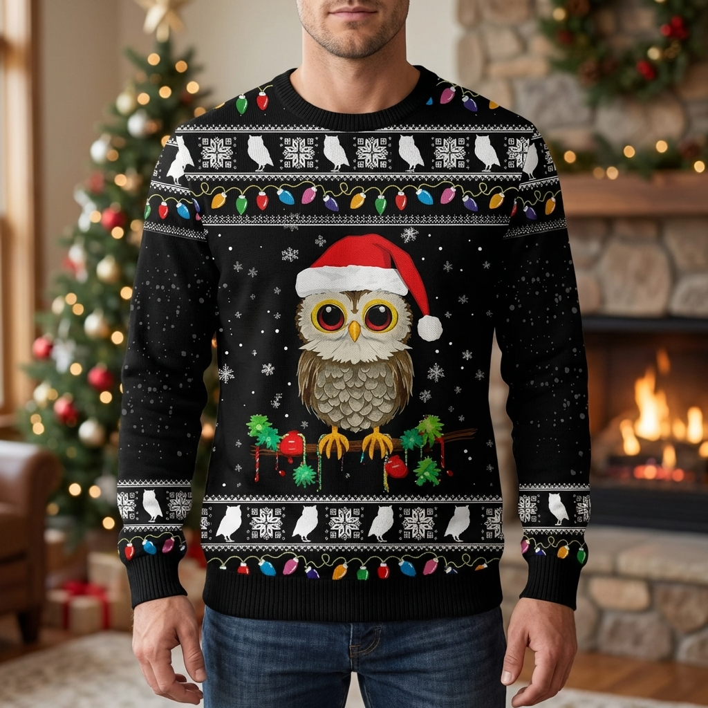 Jersey navideño para hombre