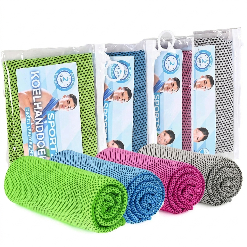 Juego de 4 Toallas Refrescantes