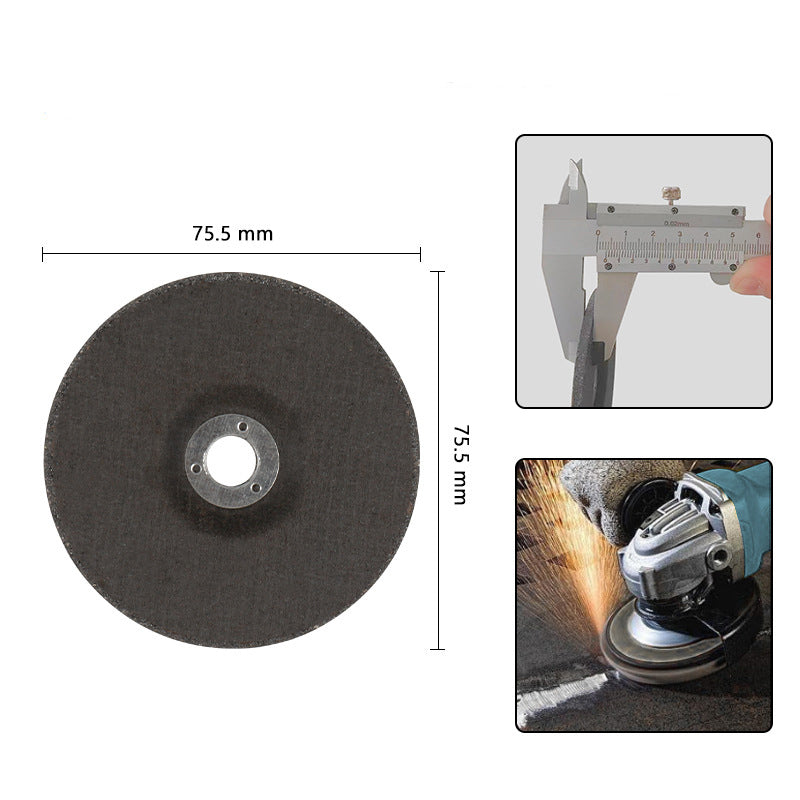 Juego de Sierras Eléctricas y Discos de Esmeril de 75MM (7 piezas) – para Tareas de Corte y Esmerilado Versátiles