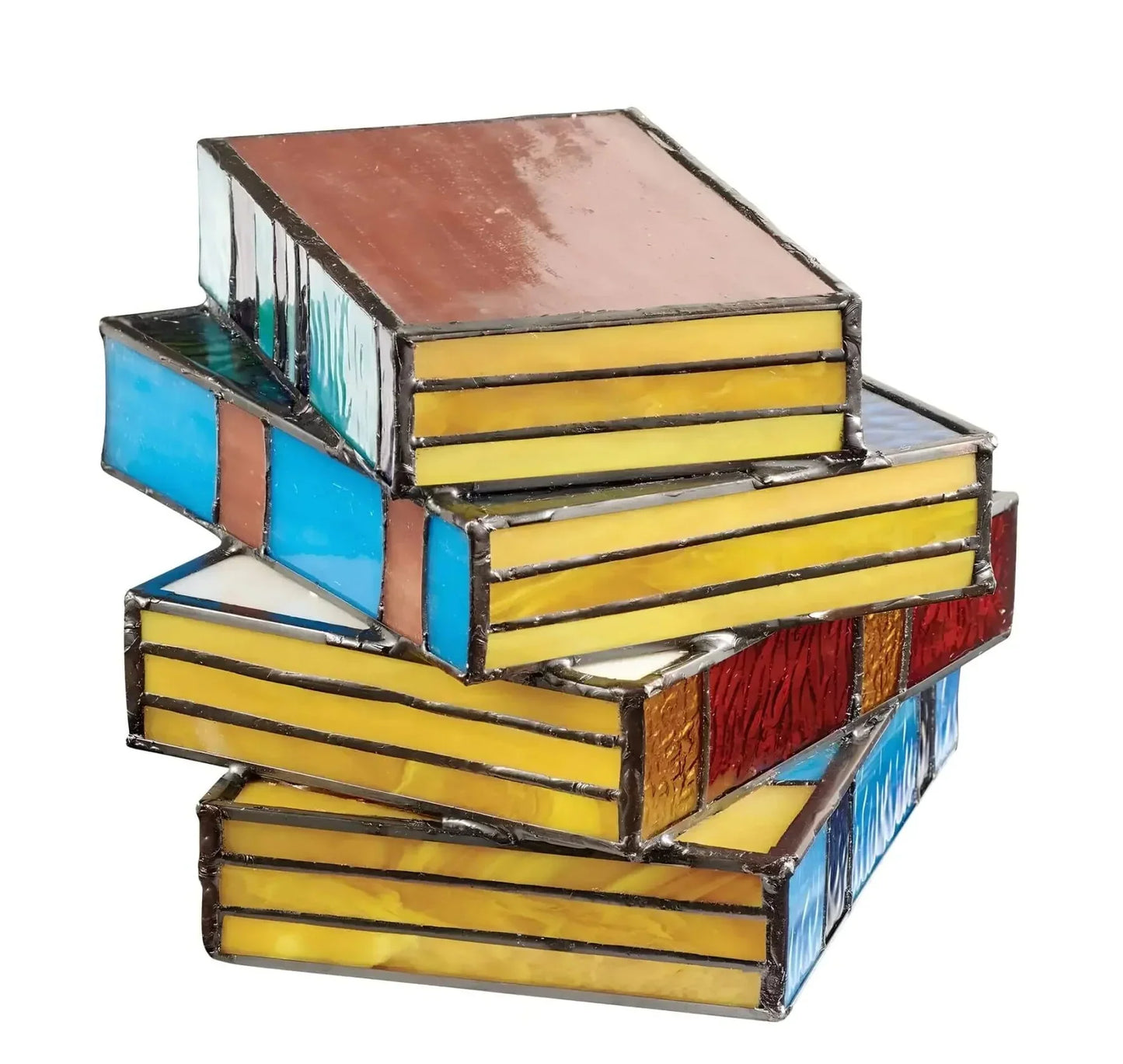 Lámpara de Libro de Vidrio Templado | Iluminación Artística Hecha a Mano