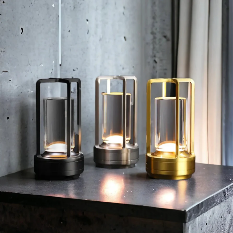 Lámpara de Mesa LED Inalámbrica Escandinava - NordicaGlow