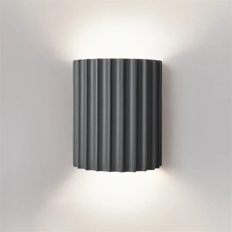 Lámpara de Pared de Resina Moderna Nórdica | Lámpara de Pared Interior Elegante