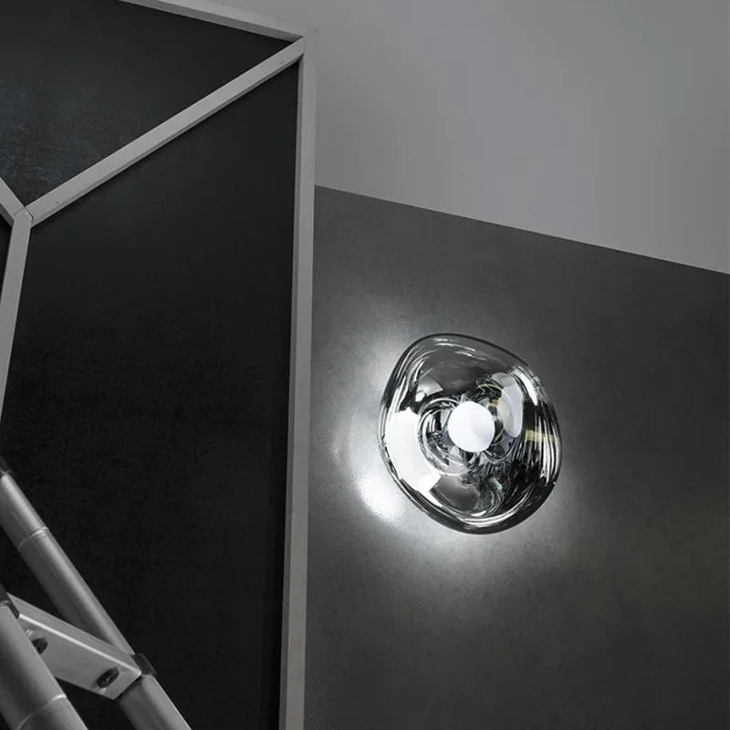 Lámpara de Pared Lava Moderna en Estilo Escandinavo