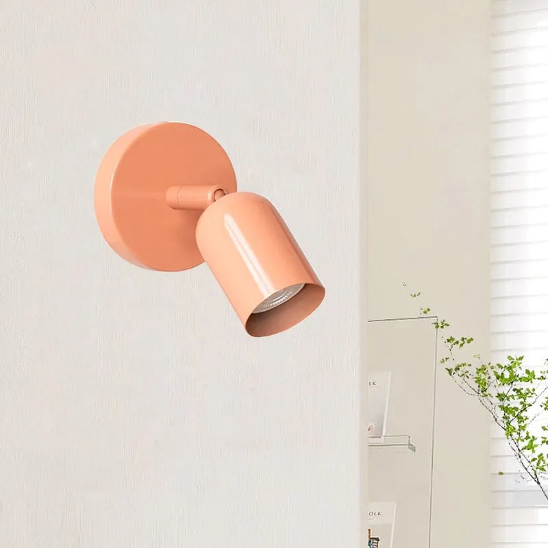 Lámpara de Pared Macaron Estilosa que Proporciona Iluminación Ambiental