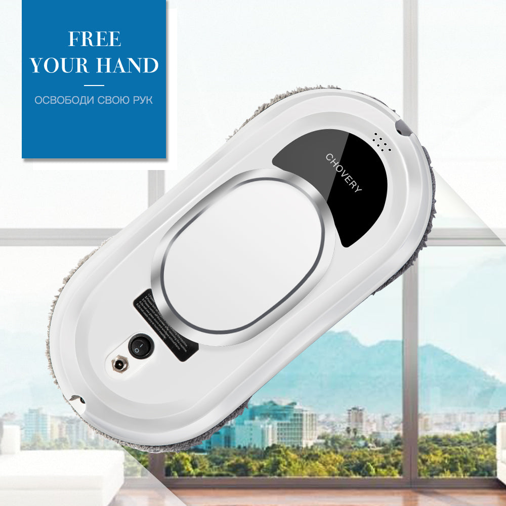Limpiador de Ventanas Robot CleanBot – Inteligente y Sin Manos con Control Remoto para Ventanas Sin Rayas