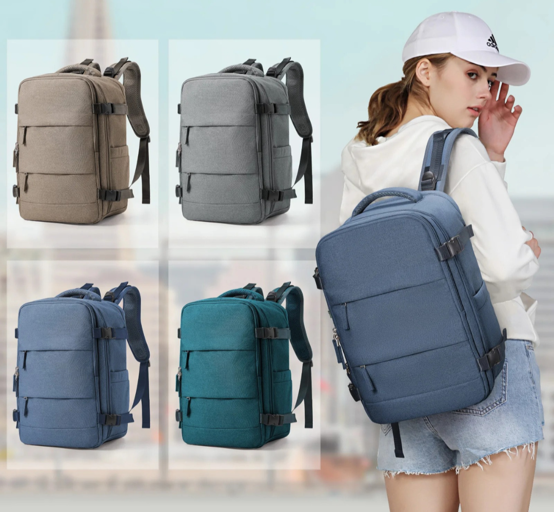 Mochila de Viaje Compacta Unisex
