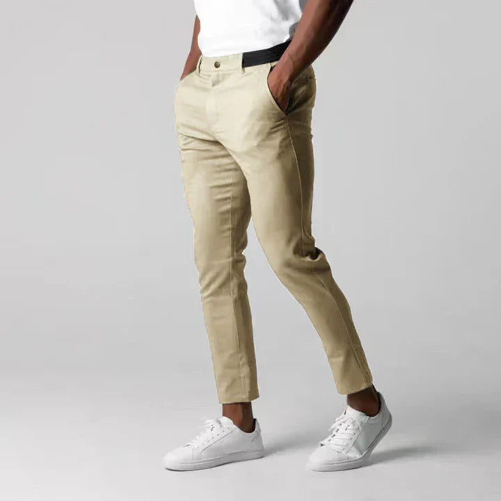 Pantalones chinos slim fit para hombre