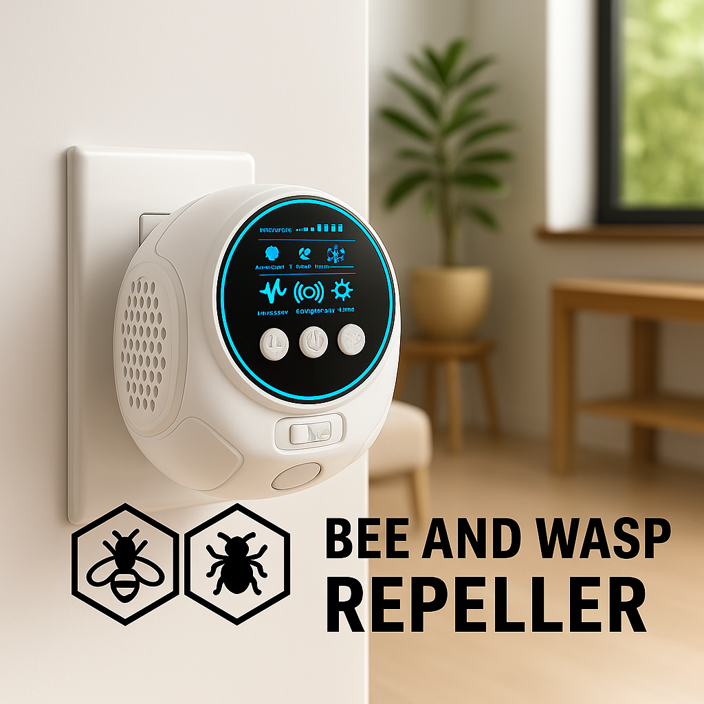 Repelente Ultrasonico de Abejas y Avispas Breevo para Cobertura de 360 Grados