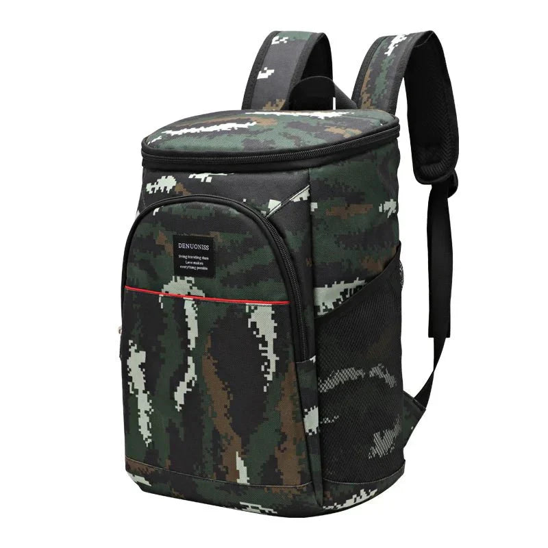 THERMOVEX – Mochila Cooler de 20L con Aislamiento Fuerte para Viajes Largos