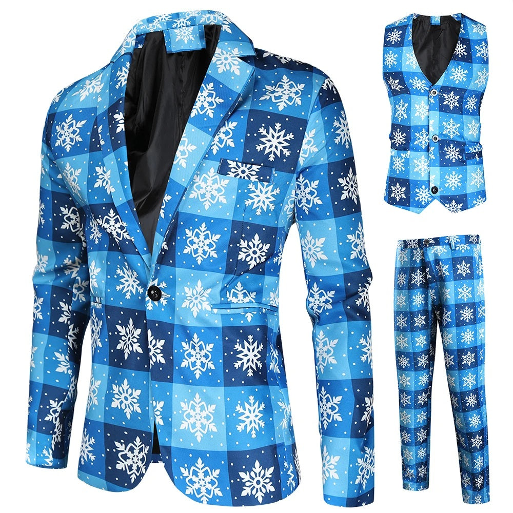 Traje navideño de 3 piezas Frosty