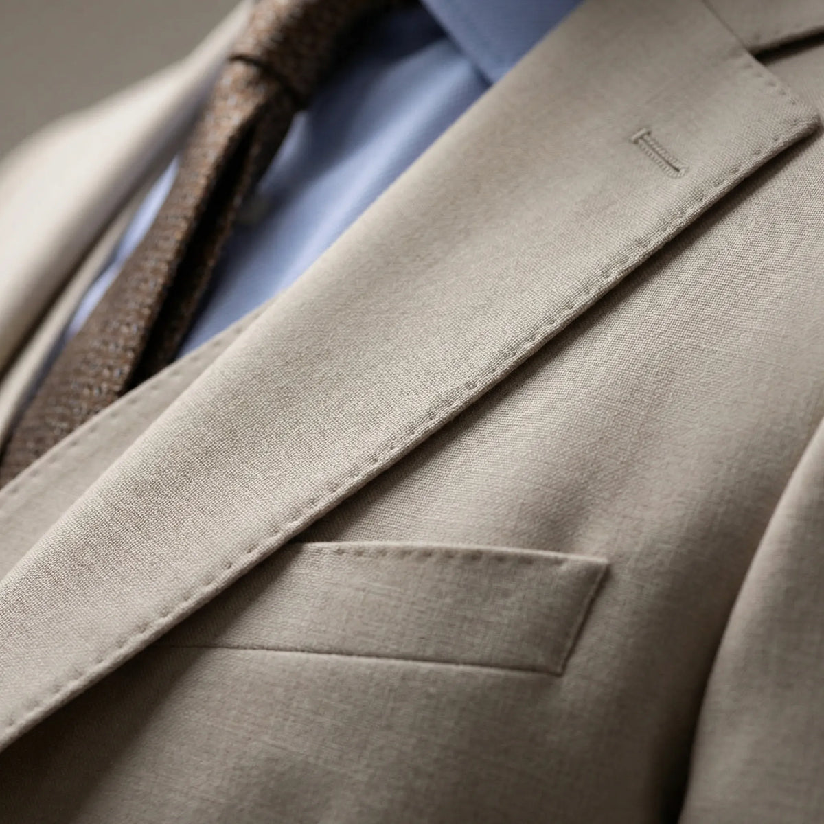 Traje slim de tres piezas
