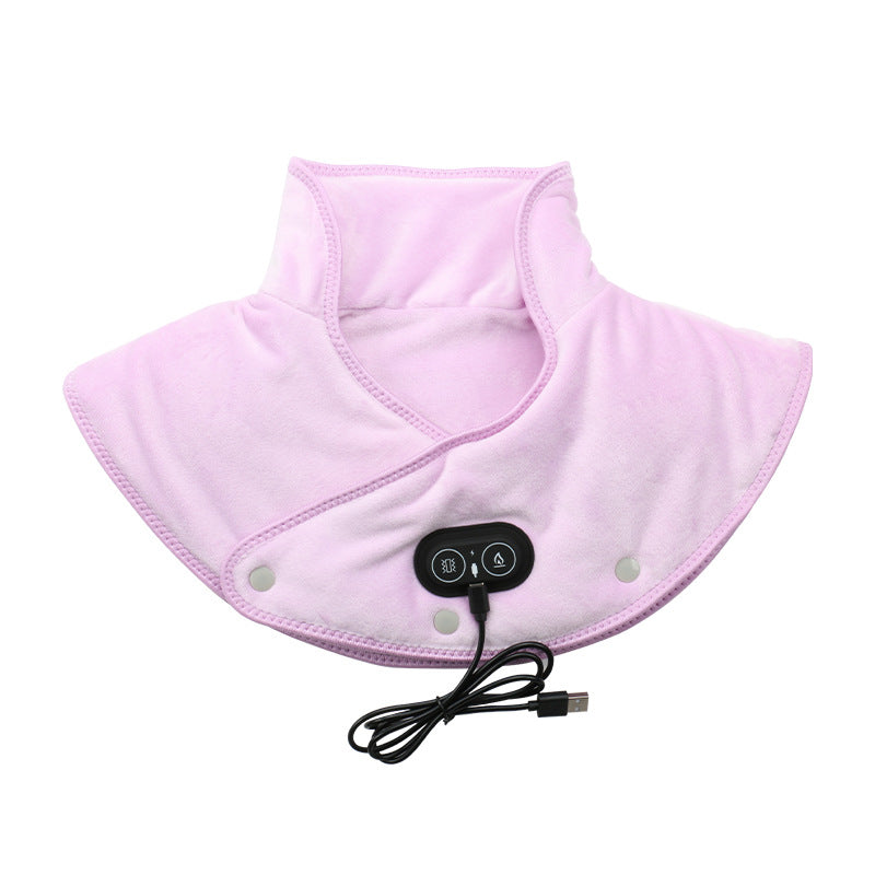 VierraSol | Almohadilla eléctrica para el cuello y los hombros con vibración