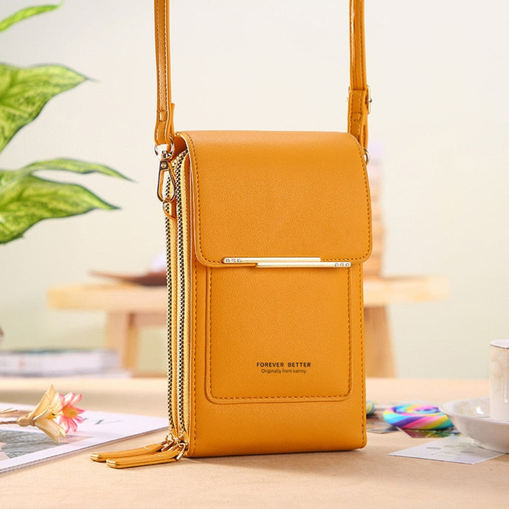 VierraSol | Bolsa de Teléfono para Mujeres con Compartimento Táctil