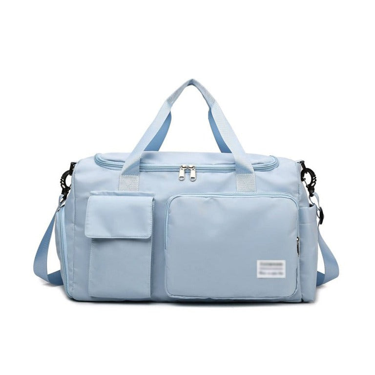 VierraSol | Bolsa de Viaje Multi-Bolsillo, Bolsa Deportiva y de Gimnasio con Compartimento Separado para Zapatos