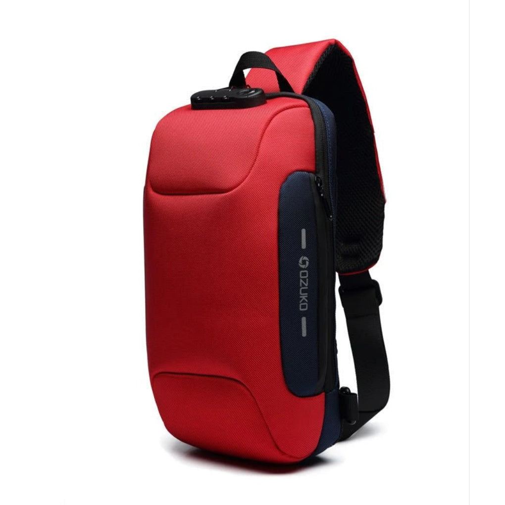 VierraSol | Bolsa Unisex Antirrobo Cruzada con Carga USB