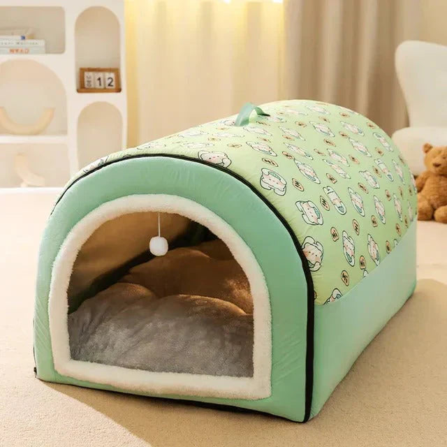 VierraSol | Cama para Gato y Perro Túnel Acogedor
