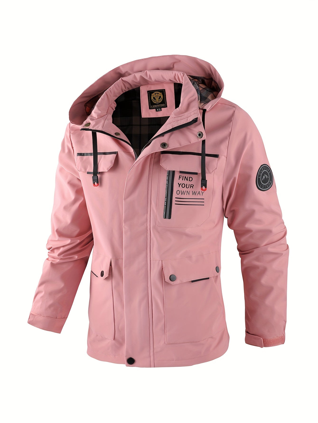VierraSol | Chaqueta de Invierno Impermeable con Capucha para Hombre