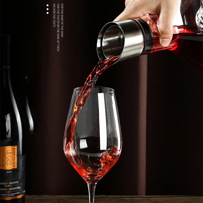 VierraSol | Decantador de Vino de 1500ml con Aerador