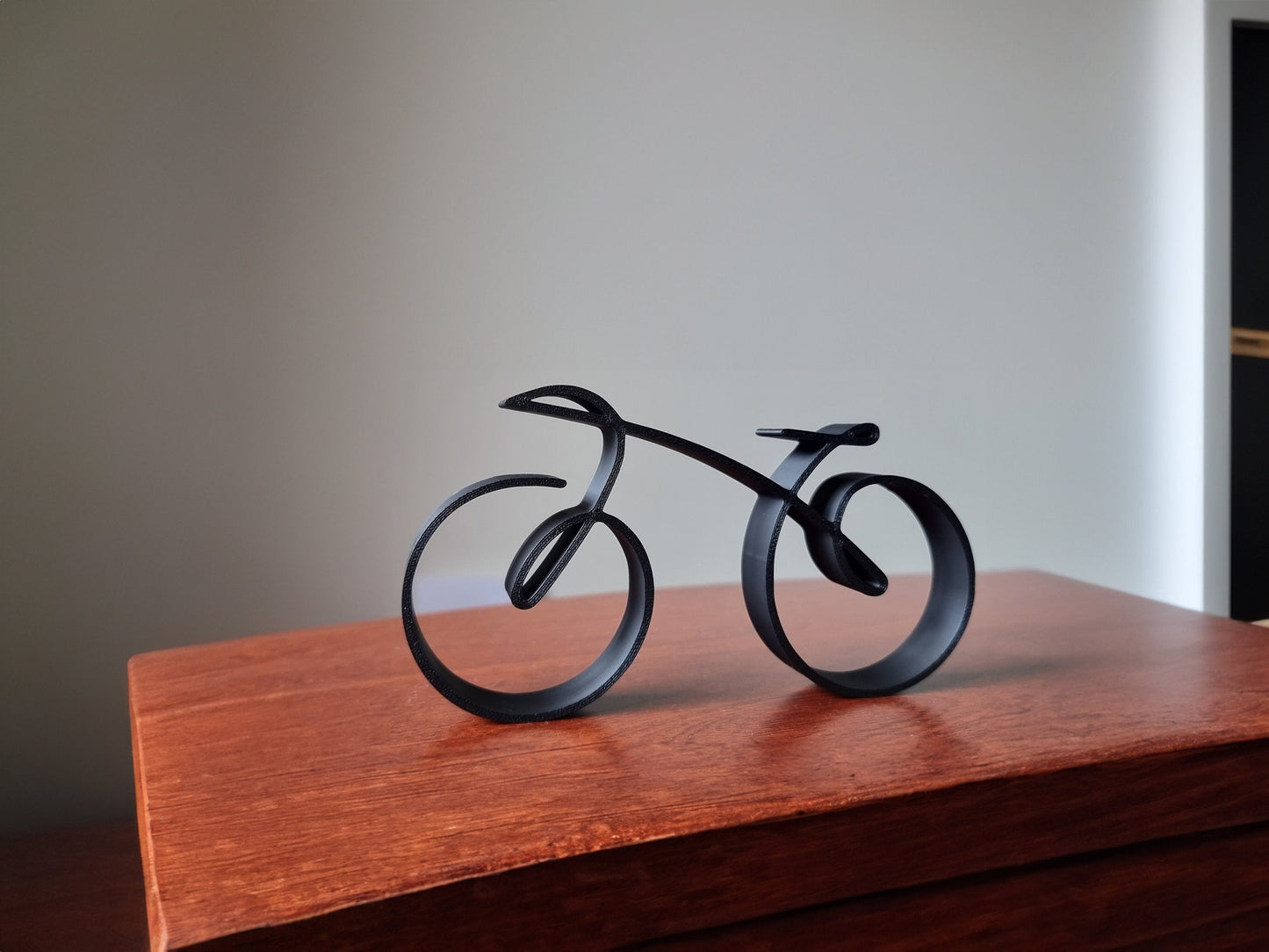 VierraSol | Escultura de Bicicleta Minimalista Elegante Estilo Estructura de Alambre