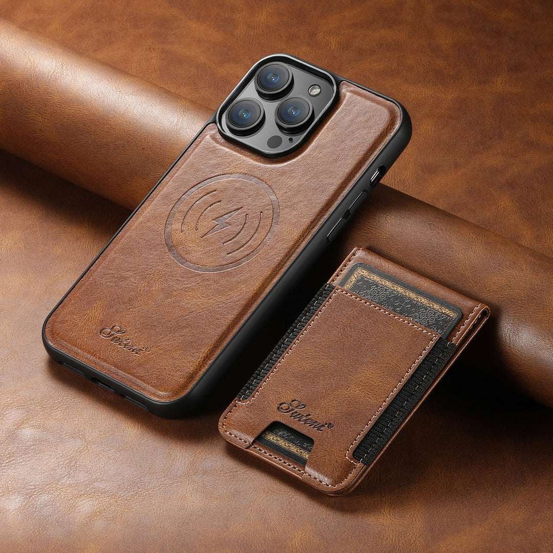 VierraSol | Funda para Teléfono con Soporte para Tarjetas y Compatibilidad con MagSafe