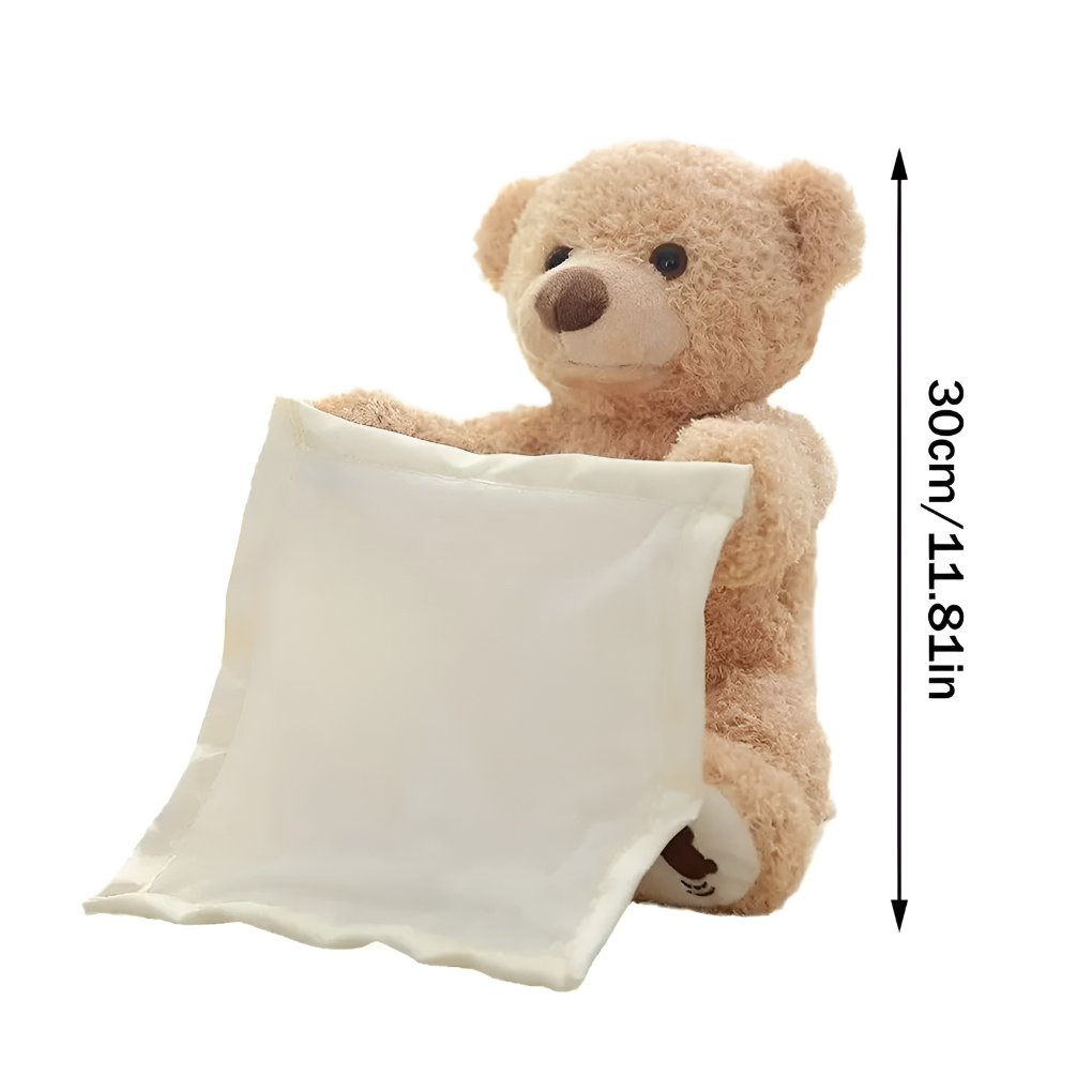 VierraSol | Juguete Interactivo de Osito Peek-A-Boo para Bebés