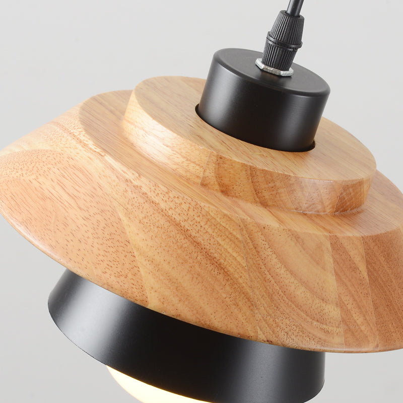 VierraSol | Lámpara Colgante de Madera | Diseño Nórdico Natural
