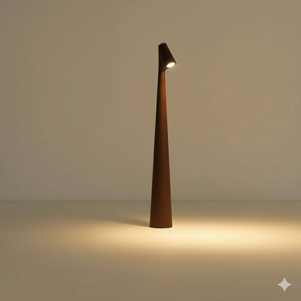 VierraSol | Lámpara de Mesa LED Inalámbrica | Diseño Minimalista Nórdico