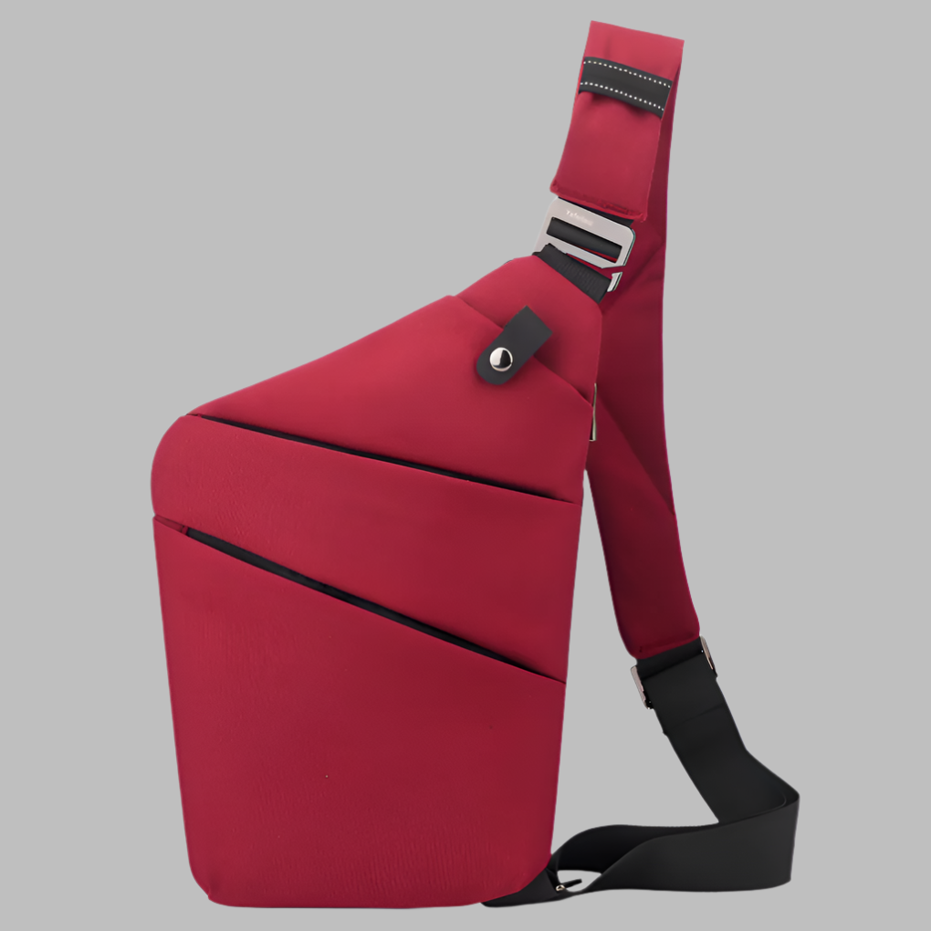 VierraSol | Mochila Cruzada Antirrobo para Hombre con Bolsillos Ocultos