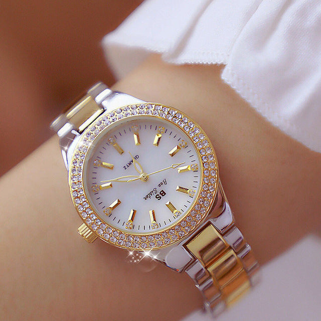 VierraSol | Reloj de Cuarzo de Acero Inoxidable Esmée para Mujeres 32mm Plata