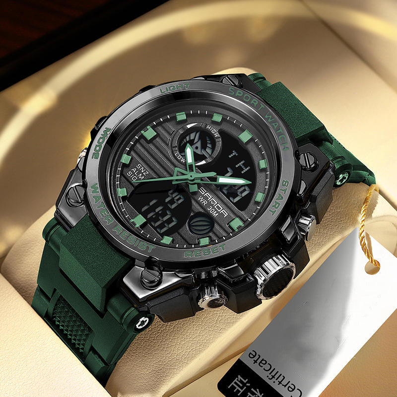 VierraSol | Reloj Multifuncional Impermeable Luminiscente para Exterior