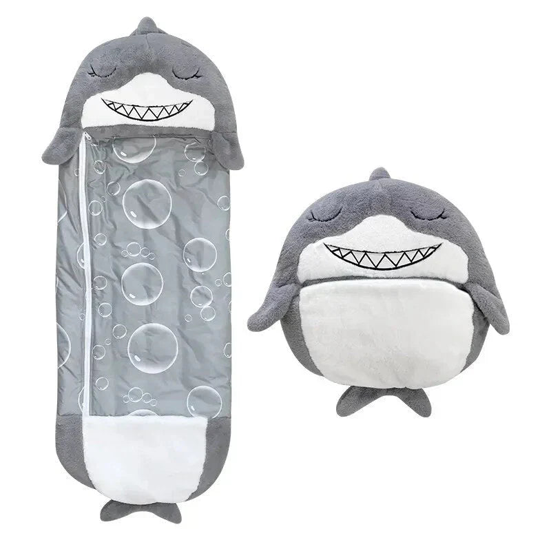 VierraSol | Saco de Dormir para Niños y Juguete de Abrazo - Amigos de Peluche