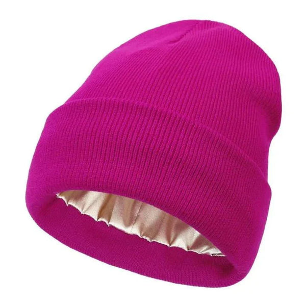 VierraSol | Sombrero de Invierno de Seda Noor – Cálido, Protector del Cabello y Elegante