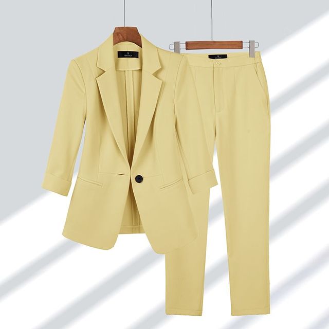 VierraSol | Traje de Blazer y Pantalones de Dos Piezas para Mujeres