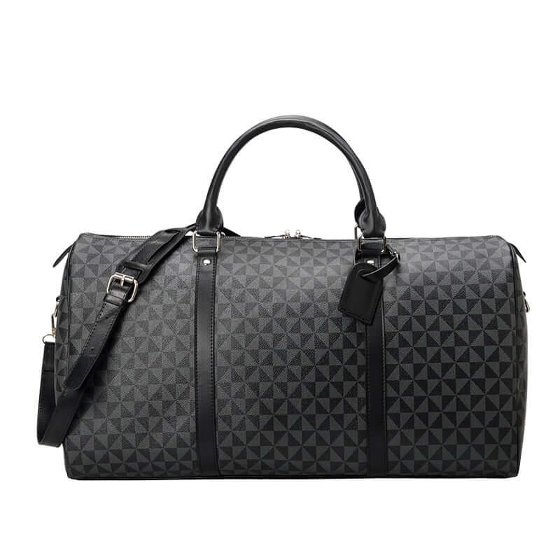 VierraSol | Westman – Bolsa de Viaje de Cuero Premium Unisex Bolsa de Duffle Elegante