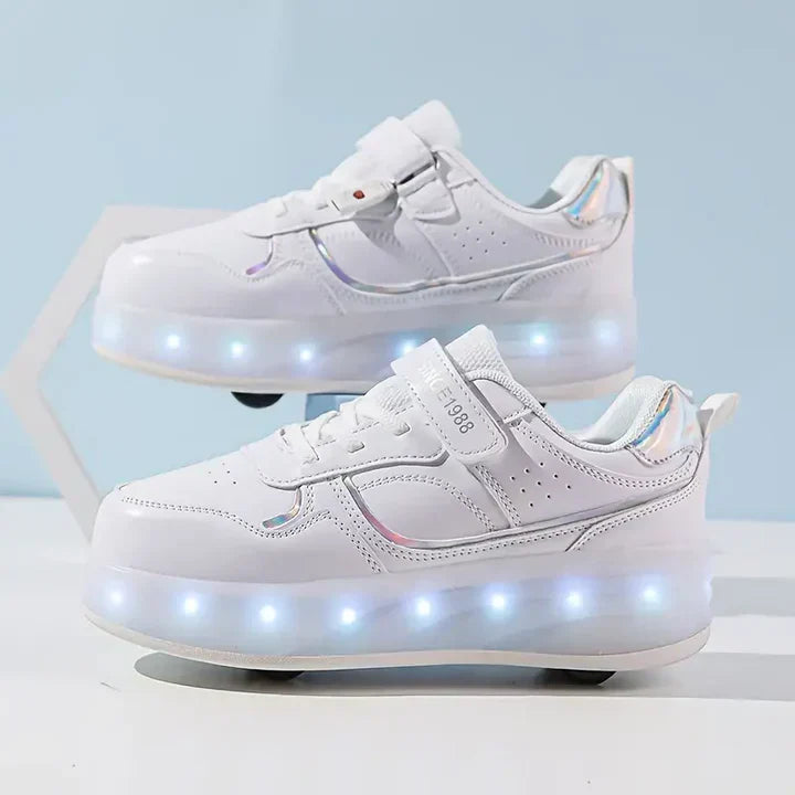 VierraSol | Zapatillas de Patinaje para Niños con Luces LED