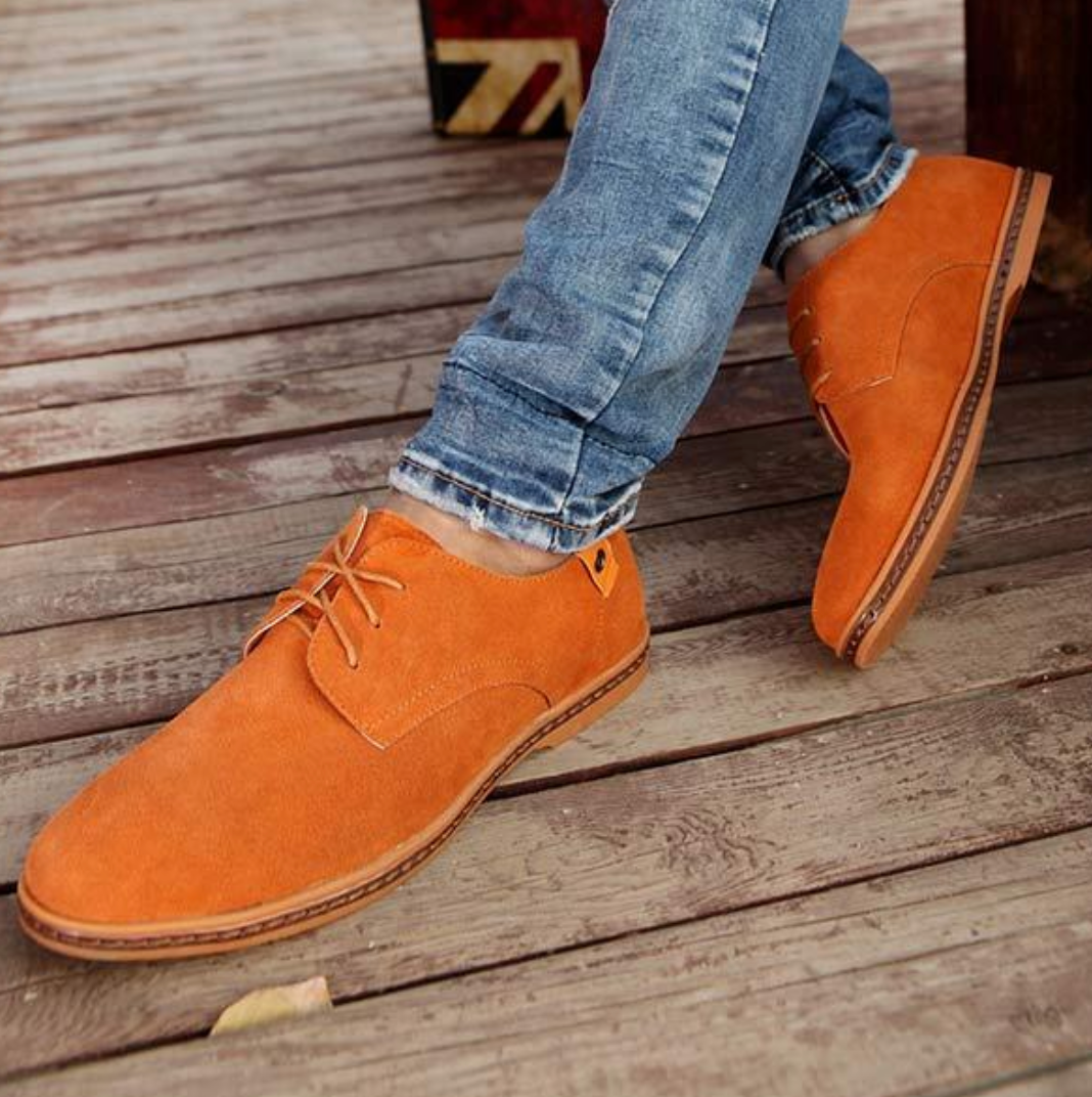 VierraSol | Zapatos Derby de Ante para Hombre
