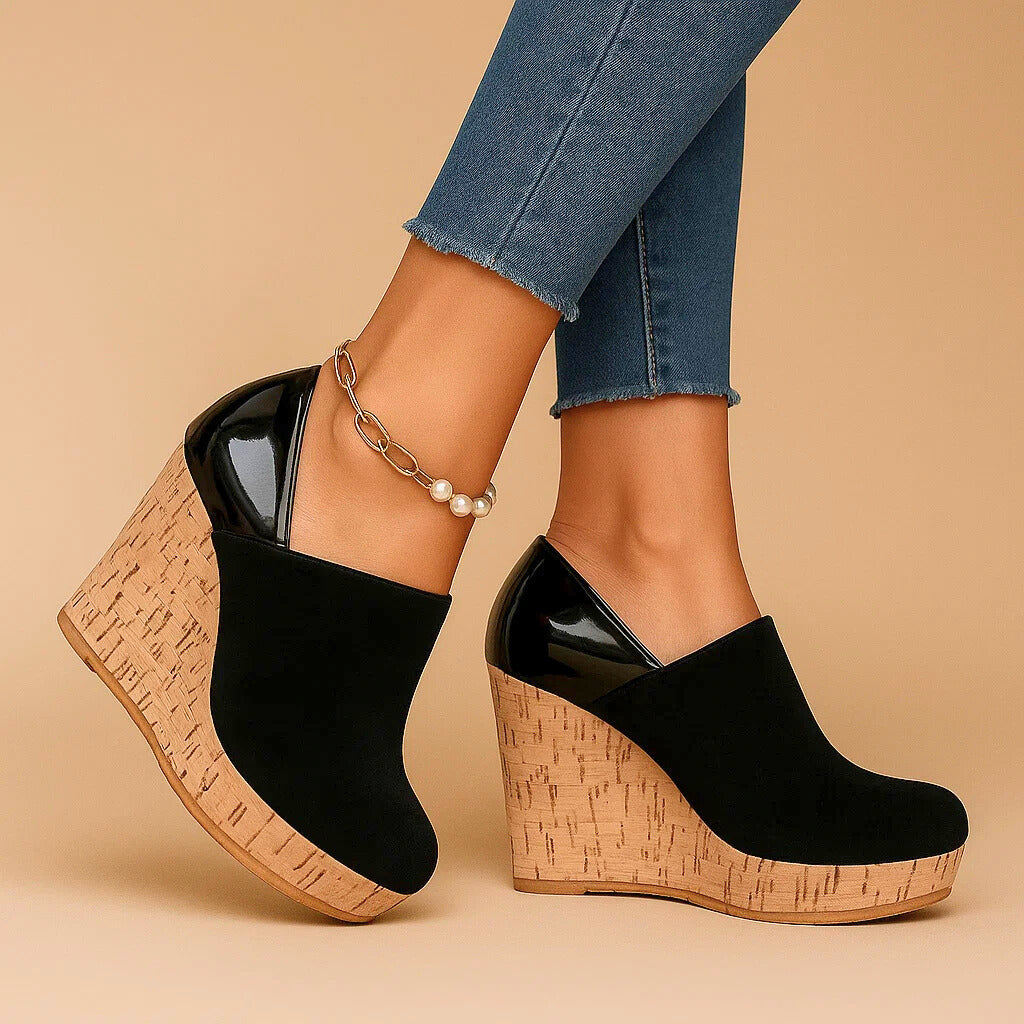 Zapatos de cuña con plataforma