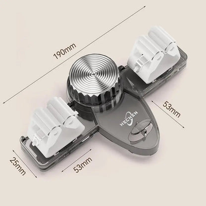 (1+1 Gratis) Soporte para Escobas con Ventosas – Soporte de Pared que Ahorra Espacio con Ganchos Ajustables
