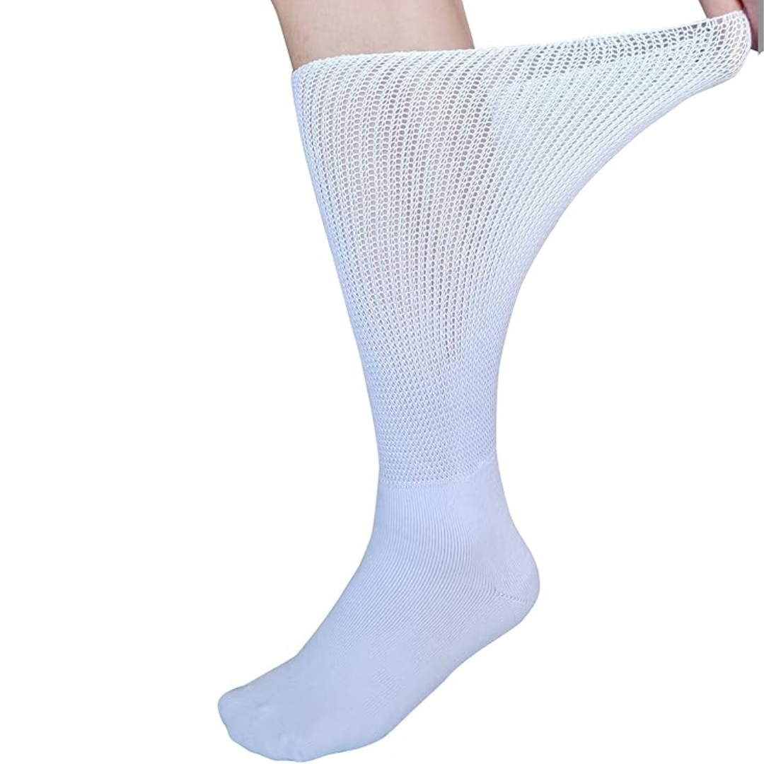 2 Pares de Calcetines Extra Anchos para Linfoedema y Diabéticos - Max